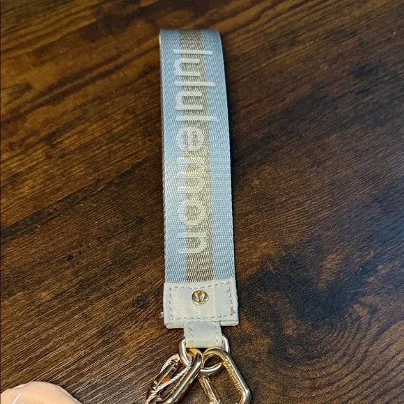 Lululemon Peach and Gray dual pouch Set - Picture 2 of 4